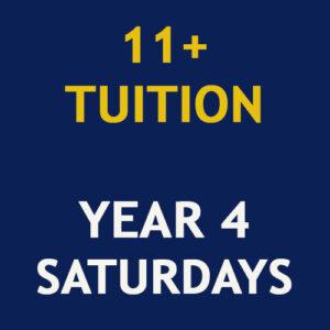 11+ Saturday Course For Year 4 (2025-2026)